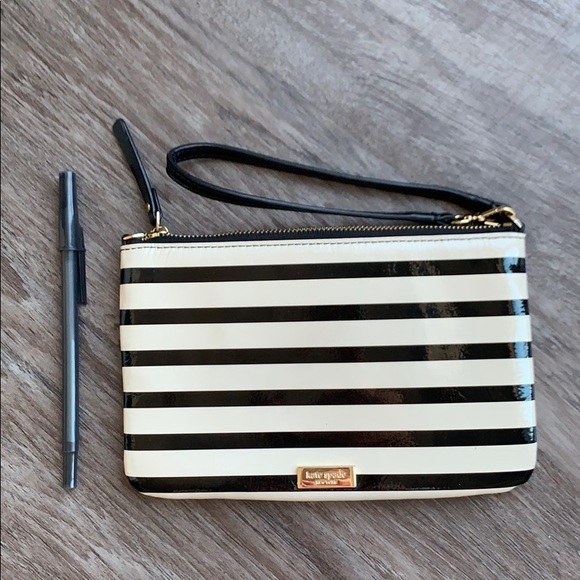 Kate Spade Striped Wristlet - Picture 4 of 4